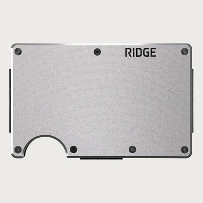 Ridge Wallet - GT Silver