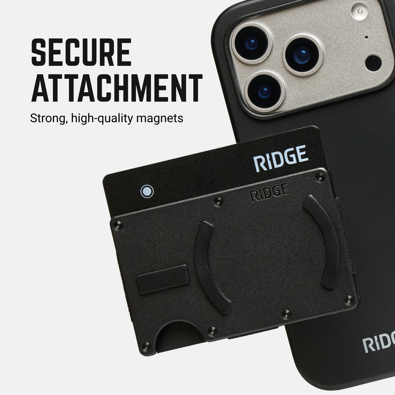Ridge Wallet For MagSafe - Carbon Fiber 3k